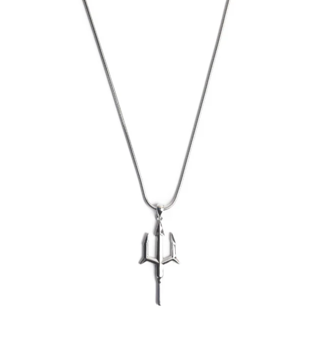 Trishula Silver Pendant