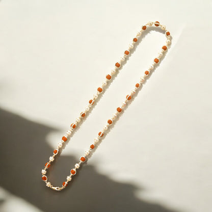 Rudraksha Silver Mala